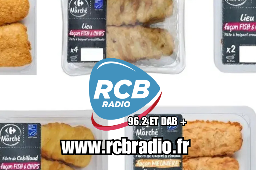 RAPPEL CONSO chez Carrefour et Cora pour du poisson pané