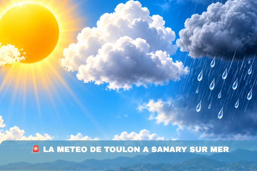 MÉTÉO DU MARDI 27 OCTOBRE 2026 SUR LE LITTORAL VAROIS